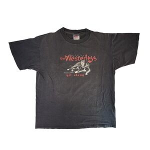 The Westerleys Git Along Graphic T Shirt Men's Large Vintage Band Tee